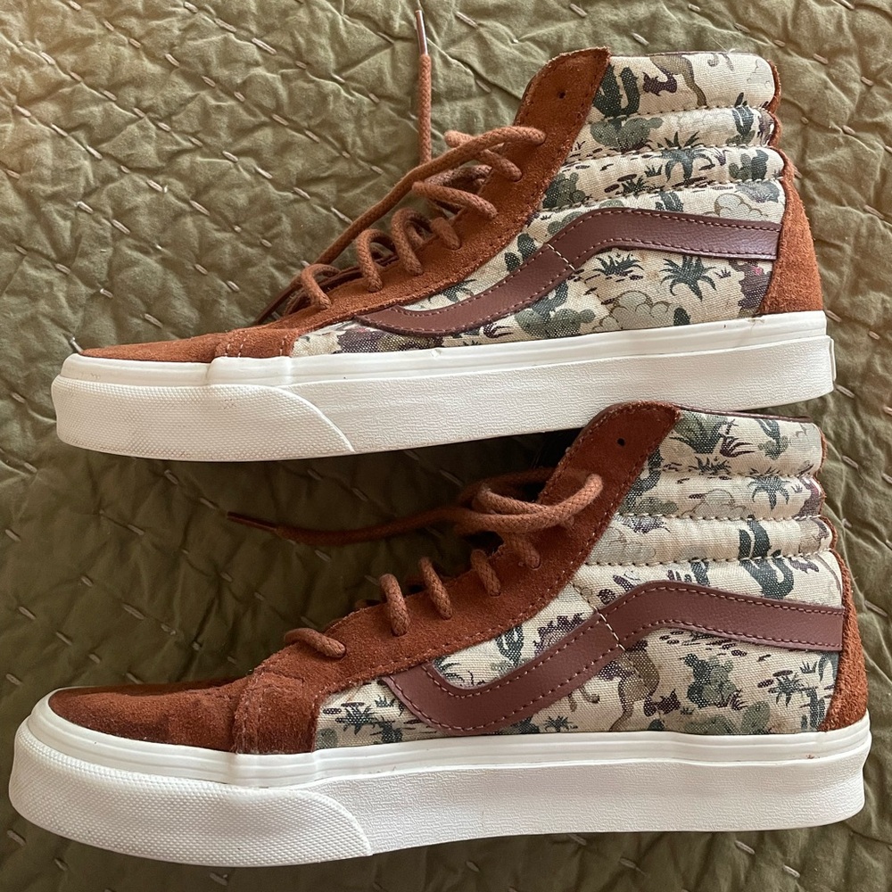 Women’s high top vans desert cowboy